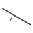 Shaft for gap sensor assembly, MOQ 5 pcs TSC TTP-245С