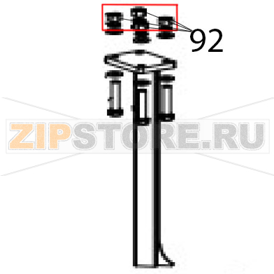 Hex nut Hurakan HKN-20SN2V Hex nut Hurakan HKN-20SN2VЗапчасть на деталировке под номером: 92