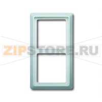 Рамка двухместная, альпийский белый ABB 2CKA001730A0283