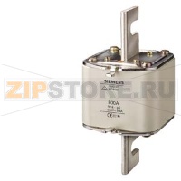 ПЛАВКАЯ ВСТАВКА НИЗКОВОЛЬТНАЯ GL/GG С НЕИЗОЛИРОВАННЫМИ ВЫСТУПАМИ ДЛЯ МОНТ./ДЕМОНТ. ТИПОРАЗМЕР 4, Iном.=1000A, Uном.=500В Siemens 3NA3480