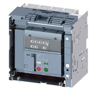 draw-out molded case circuit breaker with guide frame and PSS frame 1600; with RTC and 4AUX trip alarm switch S24; Icu "H" Icu=85kA @ 415V, 4-pole, right ETU360, LSIG, In=1600A rotary coding switch Ir=640...1600A Isd=1...10xIn, Ii=1.5...15xIn N conductor 