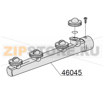 Left wash pipe DIHR GS 50 Left wash pipe DIHR HT 11Запчасть на деталировке под номером: 46045Название запчасти на английском языке: Left wash pipe DIHR HT 11
