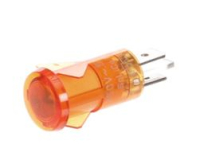 PILOT LIGHT 250V AMBER
