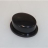 PULSANTE OVALE NERO 17x13 mm - PULSANTE OVALE NERO 17x13 mm