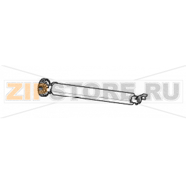 Резиновый ролик Zebra ZD420 (203dpi) Direct Thermal Резиновый вал Zebra ZD420 (203dpi) Direct ThermalЗапчасть на сборочном чертеже под номером: 17Название запчасти Zebra на английском языке: Platen Roller 203dpi