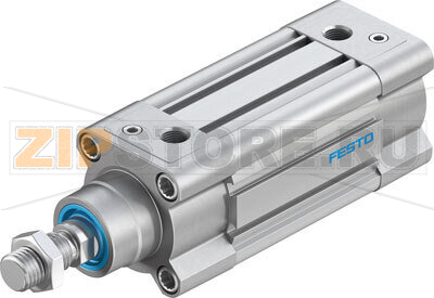Пневмоцилиндр стандартный Festo DSBC-50-50-D3-PPVA-N3 