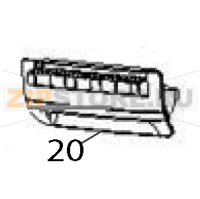 Front bezel, dispenser Zebra ZD430