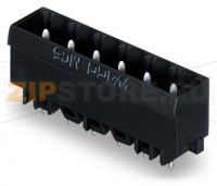 MCS MIDI Classic Вилка под пайку THR; 1.0 x 1.0 mm solder pin; прямые; Шаг контактов 5 мм; 12-пол.; черные Wago 231-142/001-000/105-604