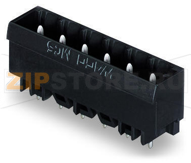 MCS MIDI Classic Вилка под пайку THR; 1.0 x 1.0 mm solder pin; прямые; Шаг контактов 5 мм; 12-пол.; черные Wago 231-142/001-000/105-604 Вилки для пайки оплавлением припоя для поверхностного монтажаДоступны в ленте на бобине для автоматической сборкиТакже доступны в оптовой упаковке для ручной сборки.Вилки могут монтироваться горизонтально или вертикальноВозможны варианты кодировки...