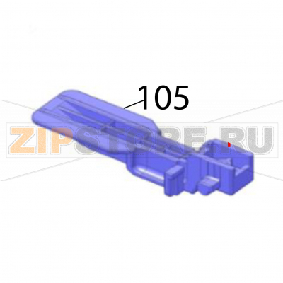 Label holder guide RH Sato CL4NX Plus Label holder guide RH Sato CL4NX PlusЗапчасть на деталировке под номером: 105Название запчасти на английском языке: Label holder guide RH Sato CL4NX Plus.