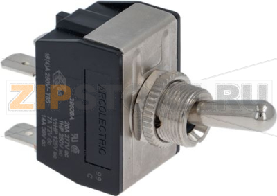 LEVER SWITCH TWO-POLE 16A 250V 