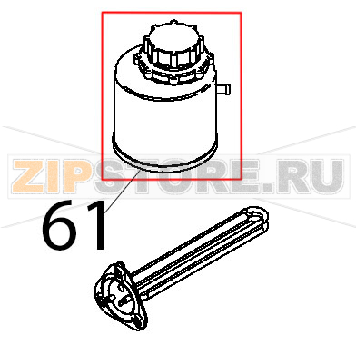 Boccia sale per decalcificatore H157 Teikos TS820 Boccia sale per decalcificatore H157 Teikos TS820Запчасть на деталировке под номером: 61