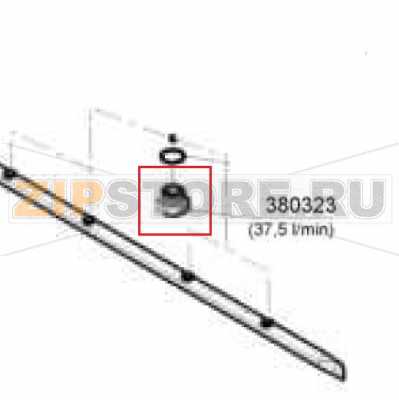 Rinse jets 37.5 80C Ov 1/8 Comenda AC2 Rinse jets 37.5 80C Ov 1/8 Comenda AC2Запчасть на деталировке под номером: 380323Название запчасти Comenda на английском языке: Rinse jets 37.5 80C Ov 1/8 Comenda AC2