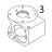Gear case Bear Varimixer AR80 VL-1S