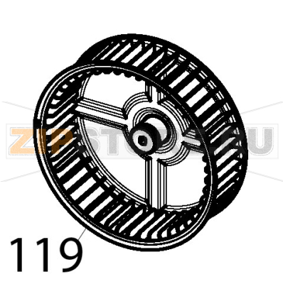 Ventola radiale 200x61 Tecnoinox EFB06DS Ventola radiale 200x61 Tecnoinox EFB06DSЗапчасть на деталировке под номером: 119
