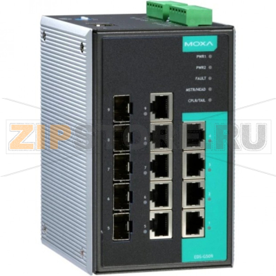Коммутатор MOXA EDS-G509-T 