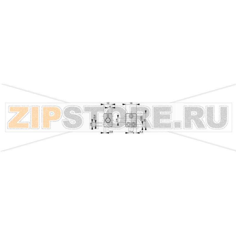 Держатель датчика, 1 шт Contrinex ASU-0001-080 