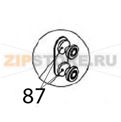 Cilindro pehd nero maniglia cappotta Vortmax DDM 660 Cilindro pehd nero maniglia cappotta Vortmax DDM 660Запчасть на деталировке под номером: 87