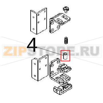 Bottom hinge bushing Angelo Po FC1011G Bottom hinge bushing Angelo Po FC1011GЗапчасть на деталировке под номером: 4