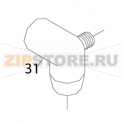 Upper distribution support Fagor AD-90 Upper distribution support Fagor AD-90Запчасть на деталировке под номером: 31Название запчасти Fagor на английском языке: Upper distribution support AD-90.