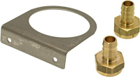 SET OF CONNECTORS 3/8 WITH BRACKET