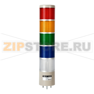 Колонна сигнальная, светодиодная, пластиковая, Ø: 86 мм Autonics MP8C-F500-RYGBC 