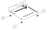 Ножка 35X35 H26 серая (пластик + резина)  Unox XF 135