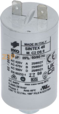 Capacitor 8 Mf Rpm 