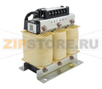 Дроссель входной 380 В, 3.7-5.5 кВт, 15 А, 3 мГн, 3 фазы, IP00 Inovance MD-ACL-15-3-4T