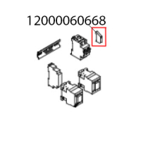 Клемма-упор KD 3 на DIN-рейку Abat ЛГ-1200Ч-03