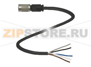 Кабель датчика-исполнительного устройства Female connector ASK /70 KL.2000MM Pepperl+Fuchs Описание оборудованияFemale cordset, M9, 5-pin, cable