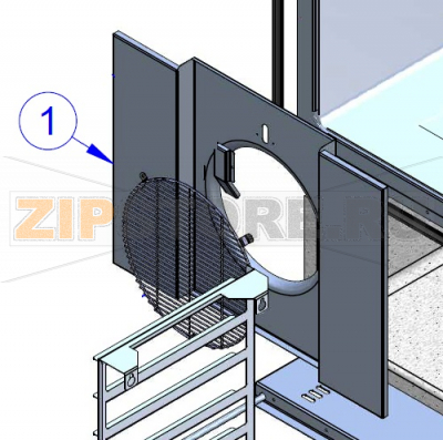 Central conveyor Bake Off Mistral 6TTR Central conveyor Bake Off Mistral 6TTRЗапчасть на деталировке под номером: 1Название запчасти на английском языке: Central conveyor Bake Off Mistral 6TTR