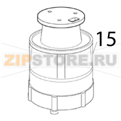 Ass. motoriduttore 115/60 Scotsman AF 206 Ass. motoriduttore 115/60 Scotsman AF 206Запчасть на деталировке под номером: 15