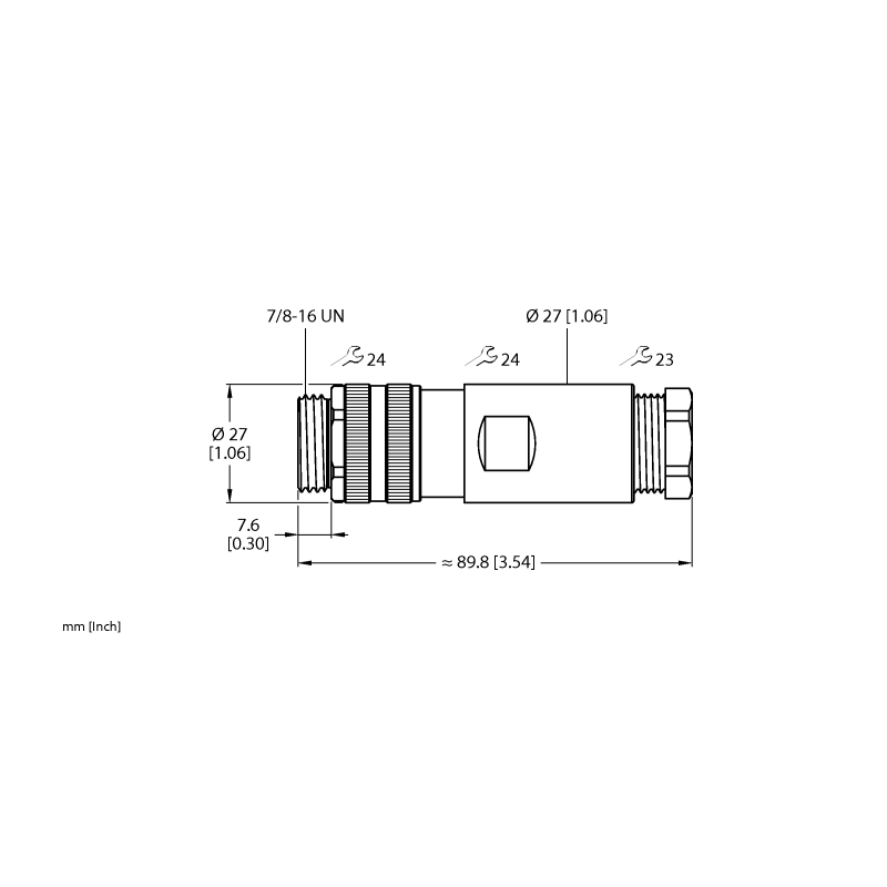 Разъем разборный Turck FW-MRSPM0514-P-S-1214 