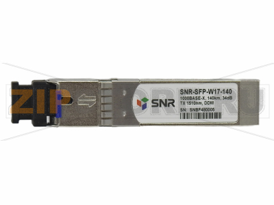 Модуль SFP WDM, дальность до 140км (34dB), 1510/1570нм Модуль SFP WDM, дальность до 140км (34dB), 1510/1570нм