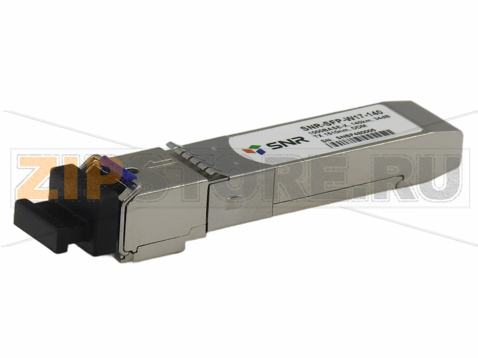 Модуль SFP WDM, дальность до 140км (34dB), 1510/1570нм Модуль SFP WDM, дальность до 140км (34dB), 1510/1570нм