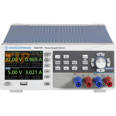 Блок питания лабораторный, регулируемый, 0-32 В, 3 А, 100 Вт, USB Rohde &amp; Schwarz NGE-COM3A 