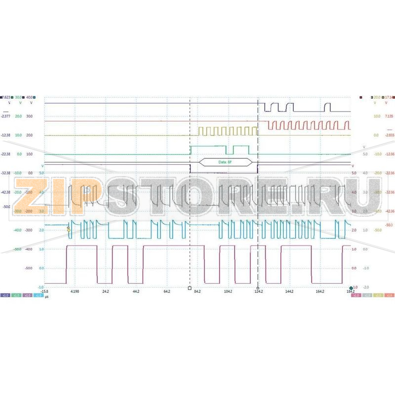 Осциллограф USB 20 МГц, 16 каналов, 40 Мвыб/с, 32 МБ/кан, 12 бит Pico PicoScope 4824 