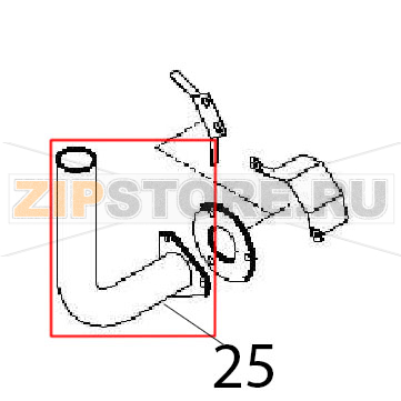 Bottom extraction pipe Angelo Po FM611E1 Bottom extraction pipe Angelo Po FM611E1Запчасть на деталировке под номером: 25
