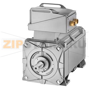 Низковольтный электродвигатель SIMOTICS FD, Squirrel-cage rotor Water-cooled, IC71W, IP55 for operation on SINAMICS With regulated infeed Temperature class 180(H) according to 155(F) High Efficiency Size 450M, 6-pole 575V/60Hz, 1200 rpm, 1235 kW Siemens 1 