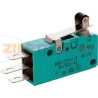 Микропереключатель 30 В/DC, 3 А, 1 x вкл/(вкл) (без фиксации), 1 шт Panasonic ABV1215603R