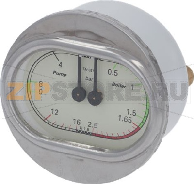 Manometer Double Scale 
