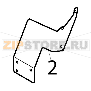 Pump support Silanos E1000 Pump support Silanos E1000Запчасть на деталировке под номером: 2