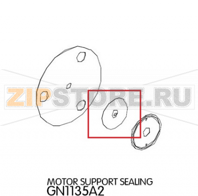 Motor support sealing Unox XF 133 Motor support sealing Unox XF 133Запчасть на деталировке под номером: 72Название запчасти на английском языке: Motor support sealing Unox XF 133