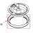 Ring, Planetary KitchenAid 5KSM150PSE