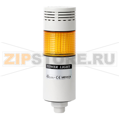 Колонна сигнальная, светодиодная, модульная, Ø: 56 мм Autonics PTE-SCZ-1FF-Y 