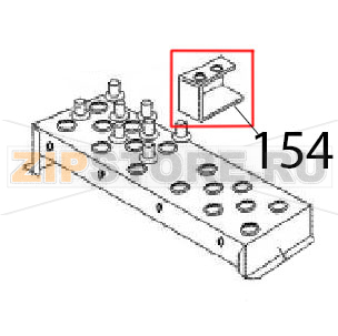 Spillage tray supp. LH Angelo Po FC241G Spillage tray supp. LH Angelo Po FC241GЗапчасть на деталировке под номером: 154
