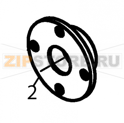 Seal bushing Fagor VG-201 Seal bushing Fagor VG-201Запчасть на деталировке под номером: 2Название запчасти Fagor на английском языке: Seal bushing VG-201.