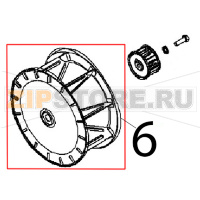 Ventola radiale §: 285, 60 Hz Angelo Po BX61E