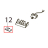 Cable clamp K-103G Toshiba TEC B-SX4T-GS20-QM-R